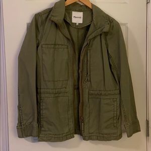 Madewell military style jacket